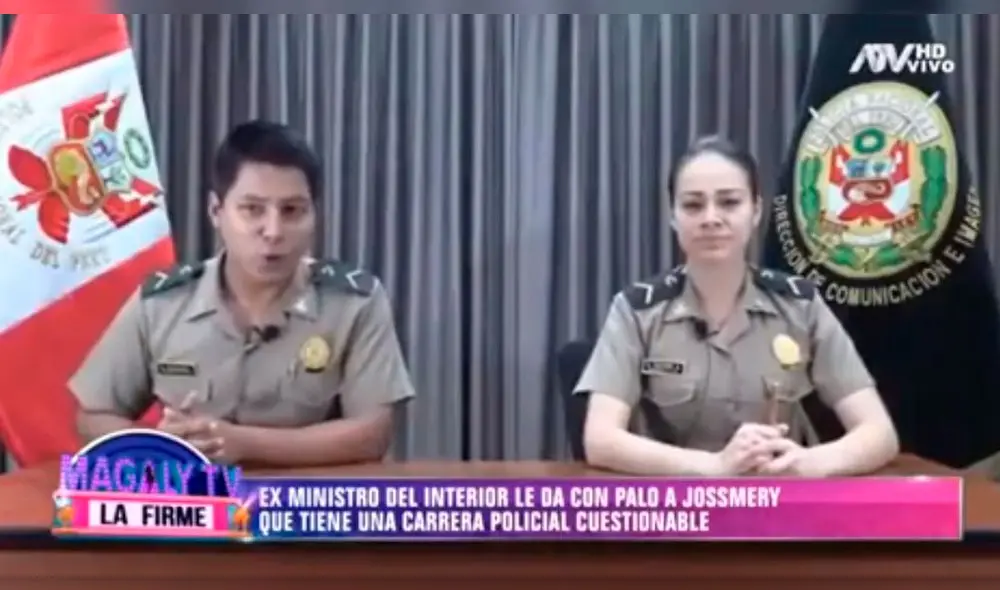 Exponen fallidos intentos de ascenso de Jossmery Toled en la PNP. Foto: Captura Exponen fallidos intentos de ascenso de Jossmery Toled en la PNP. Foto: Captura