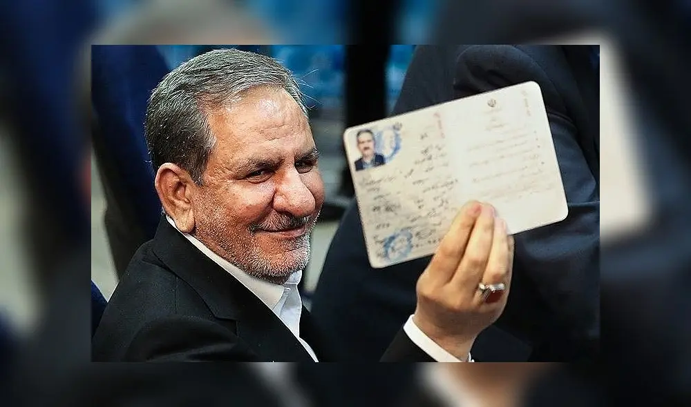 Eshaq Jahangiri, vicepresidente de Irán, tiene coronavirus. Foto: Difusión.