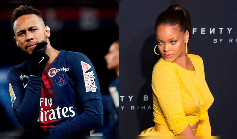Neymar presume encuentro con Rihanna en Instagram