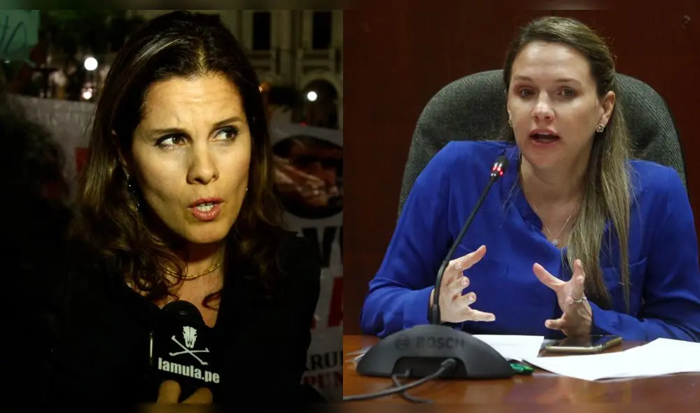 Claudia Cisneros ataca a Luciana León por 'malgastar' dinero del Congreso