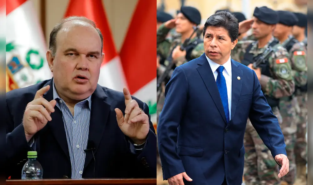 Rafael López Aliga se pronuncia sobre el cierre de Congreso. Foto: Presidencia / Andina