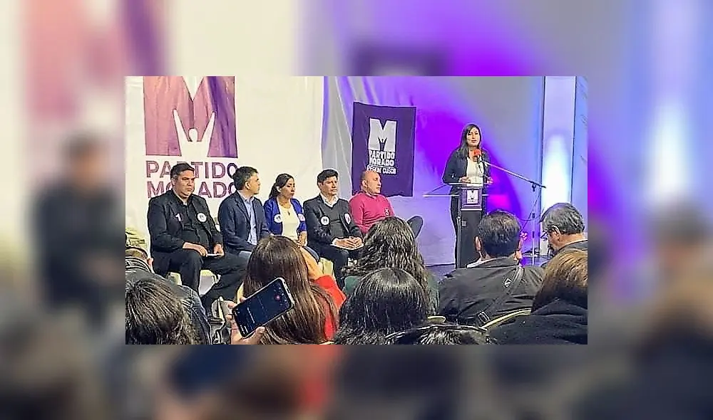 Presentan a candidatos del Partido Morado en el Cusco. Presentan a candidatos del Partido Morado en el Cusco.