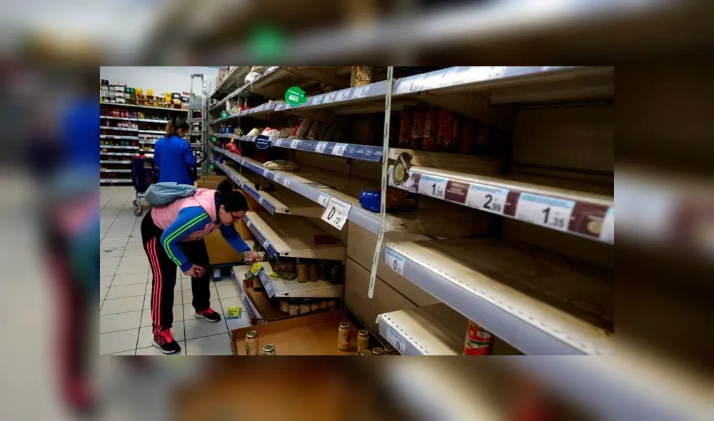 Cientos de centros de abasto son vaciados por la alta demanda de los consumidores ante pandemia del coronavirus. Foto: AP Cientos de centros de abasto son vaciados por la alta demanda de los consumidores ante pandemia del coronavirus. Foto: AP