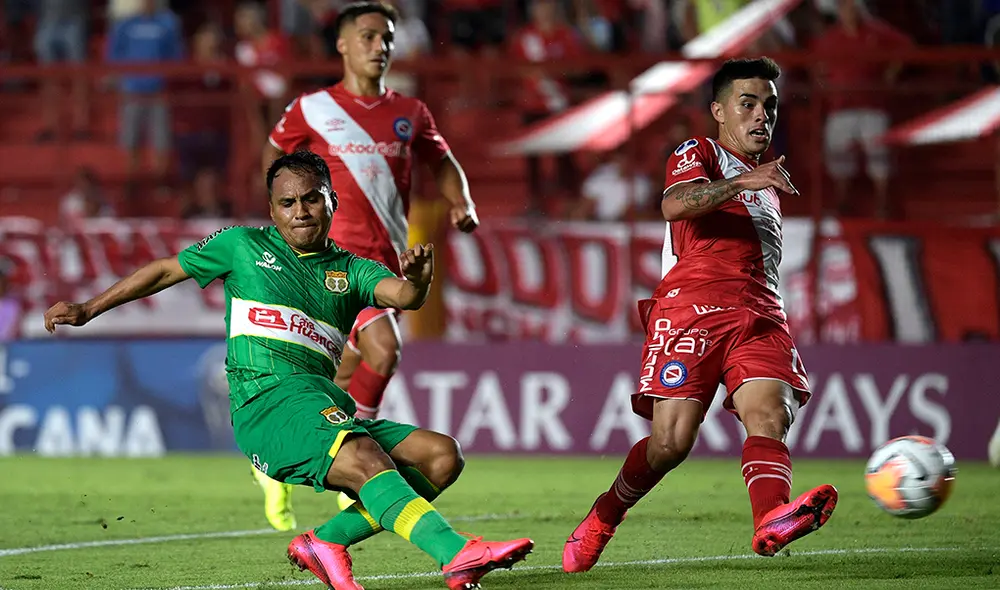Sigue aquí EN VIVO ONLINE el Sport Huancayo vs. Argentinos Juniors por la fase 1 de la Copa Sudamericana 2020. | Foto: AFP