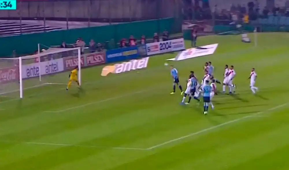 Pedro Gallese realizó monumental atajada. (Crédito: Captura) Pedro Gallese realizó monumental atajada. (Crédito: Captura)