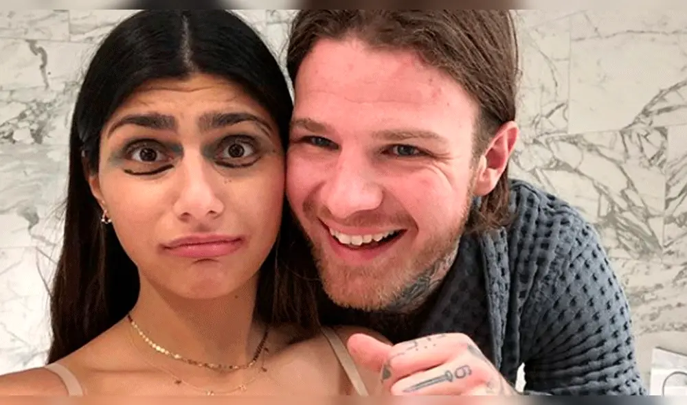 Mia Khalifa y su novio remecen Instagram al posar desnudos en la bañera