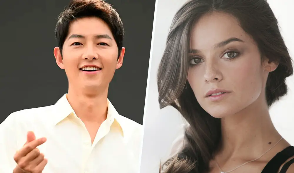 Katy Saunders habría dejado la actuación en 2018. Netizens la señalan como posible pareja de Song Joong Ki. Foto: composición VIU/difusión Katy Saunders habría dejado la actuación en 2018. Netizens la señalan como posible pareja de Song Joong Ki. Foto: composición VIU/difusión