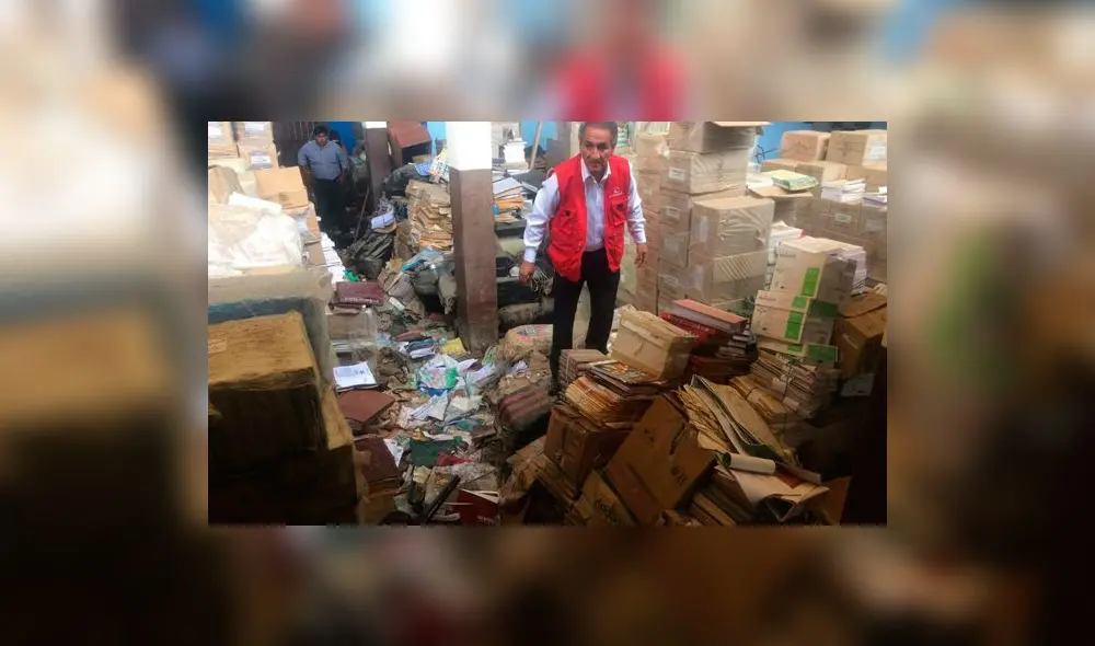Contraloría descubre material educativo deteriorado en Lambayeque | VIDEO
