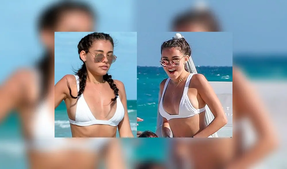 Cantante Madison Beer pasó bochornoso momento con su bikini en la playa| FOTOS 