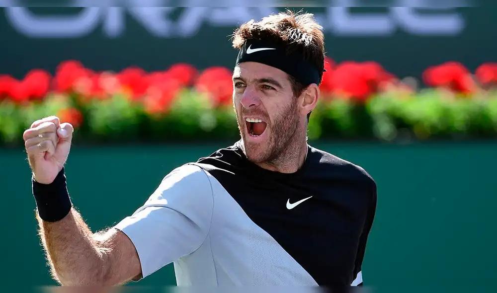 Juan Martín Del Potro derrotó a Roger Federer y se coronó campeón en Indian Wells 