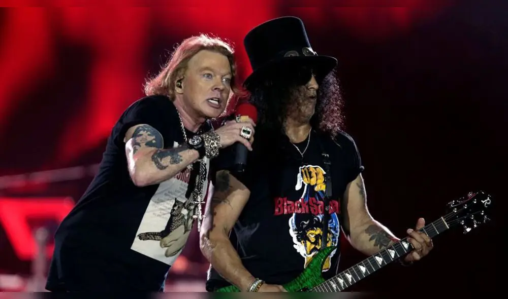 Miembros de Guns N' Roses impresionaron con su performance en el VIve Latino 2020.