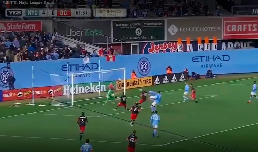 Alexander Callens marca su primer gol de la temporada. Fuente: Captura MLS