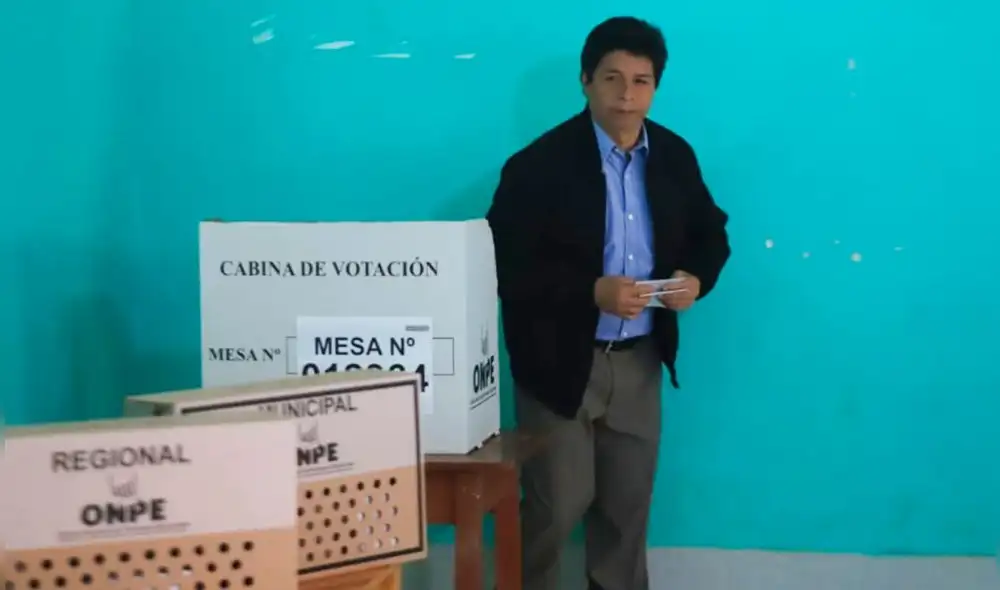 Pedro Castillo Elecciones 2022