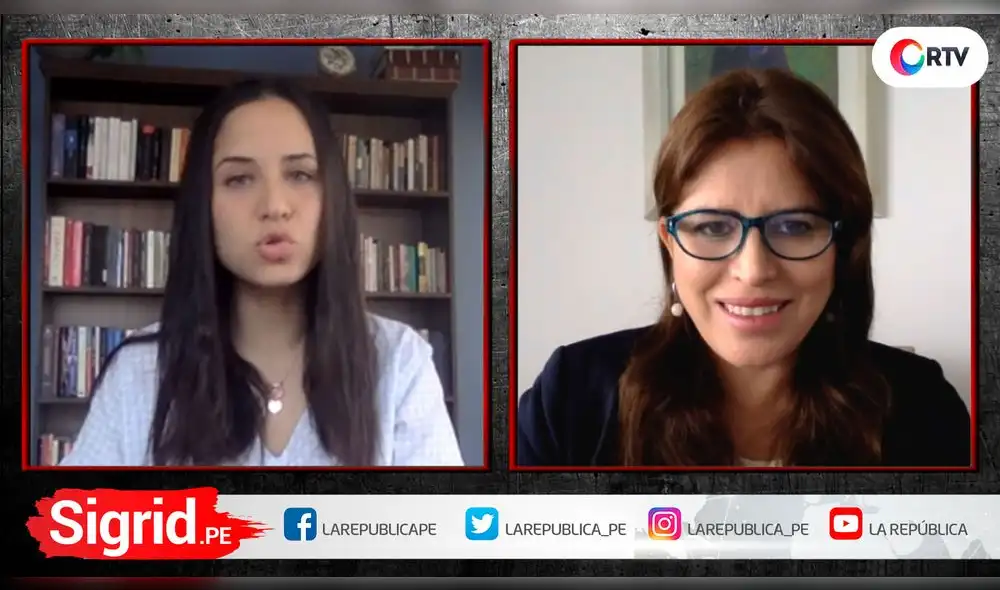 Carmen Omonte, congresista y precandidata a la vicepresidencia con APP. Carmen Omonte, congresista y precandidata a la vicepresidencia con APP.