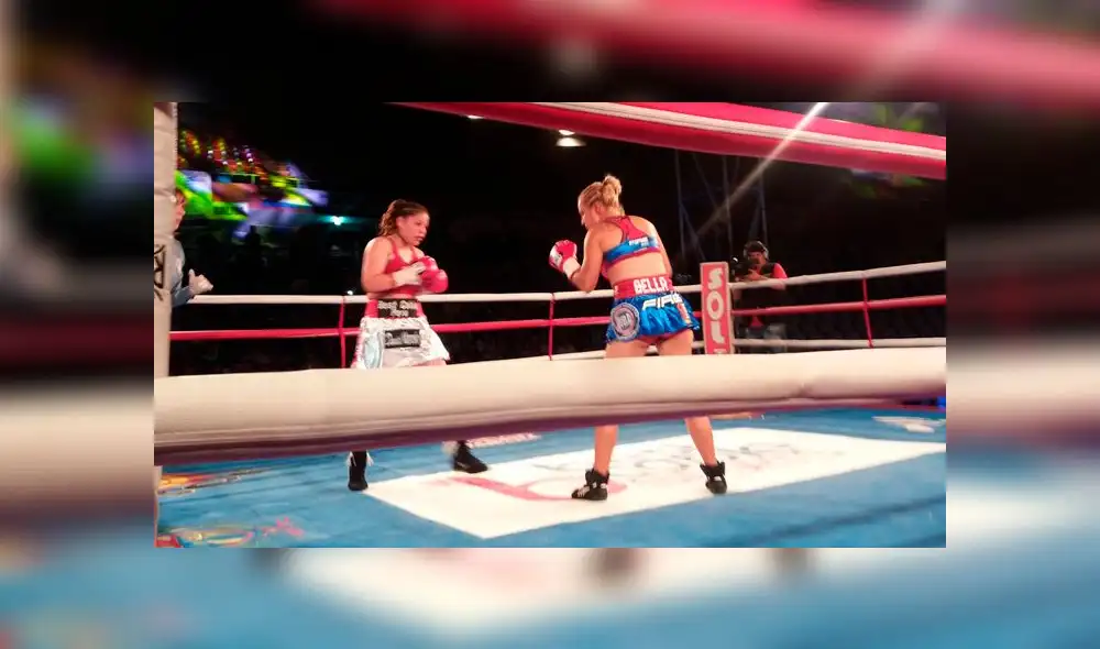 Linda Lecca defendió con éxito su título mundial supermosca ante Karina Fernández [VIDEO]