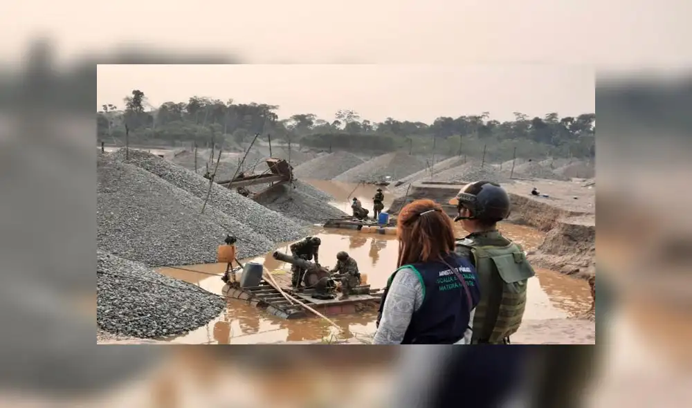 Pese al estado de emergencia, la minería ilegal continúa en Madre de Dios. Créditos: Óscar Chumpitaz.