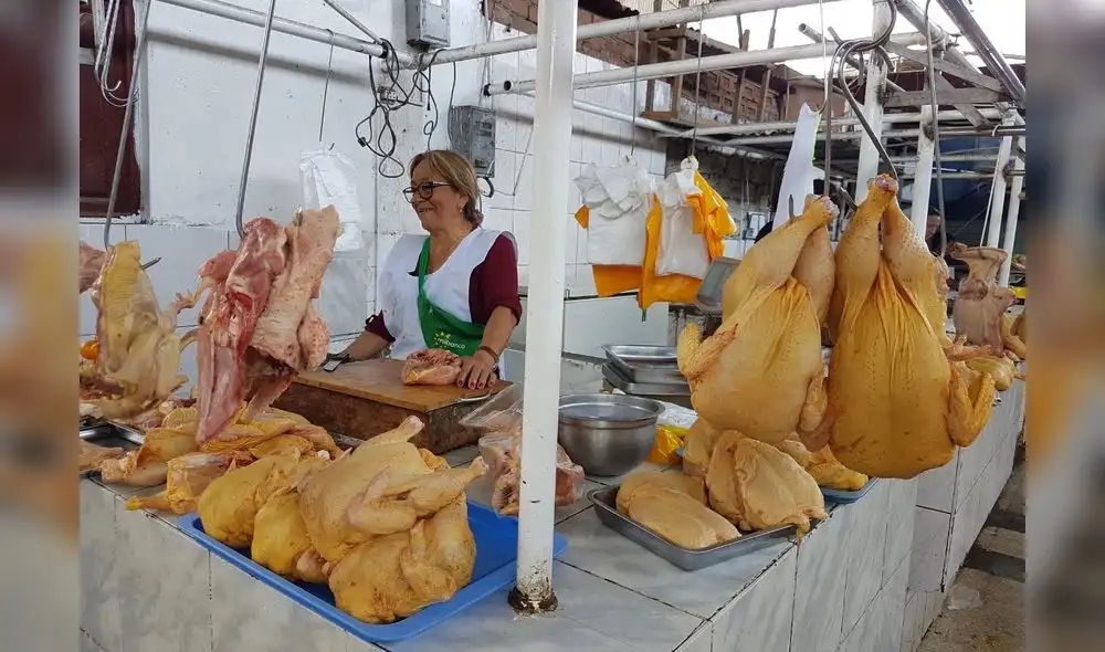 mercados venta pollo