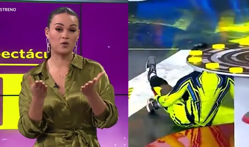 Angie Arizaga habló sobre el estado de salud de Jota Benz. Foto: composición LR/ captura de América TV Angie Arizaga habló sobre el estado de salud de Jota Benz. Foto: composición LR/ captura de América TV