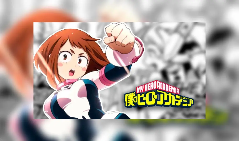 Ochako Uraraka presenta nueva apariencia en el manga de My Hero Academia. Créditos: Composición