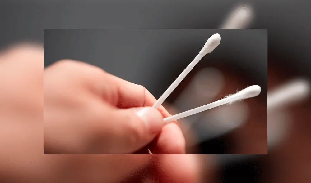 Uso diario de hisopos causó infección en el cráneo de una mujer. Foto: difusión