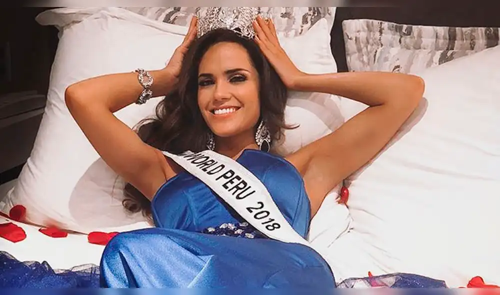 Estefani Mauricci a punto de perder corona de Miss Perú Mundo