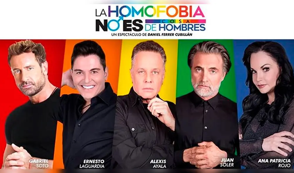 Juan Soler y actores mexicanos