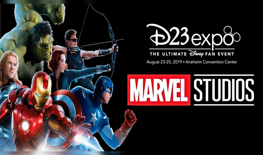 Marvel se presenta hoy en el D23 Expo 2019 de Disney - Fuente: difusión Marvel se presenta hoy en el D23 Expo 2019 de Disney - Fuente: difusión