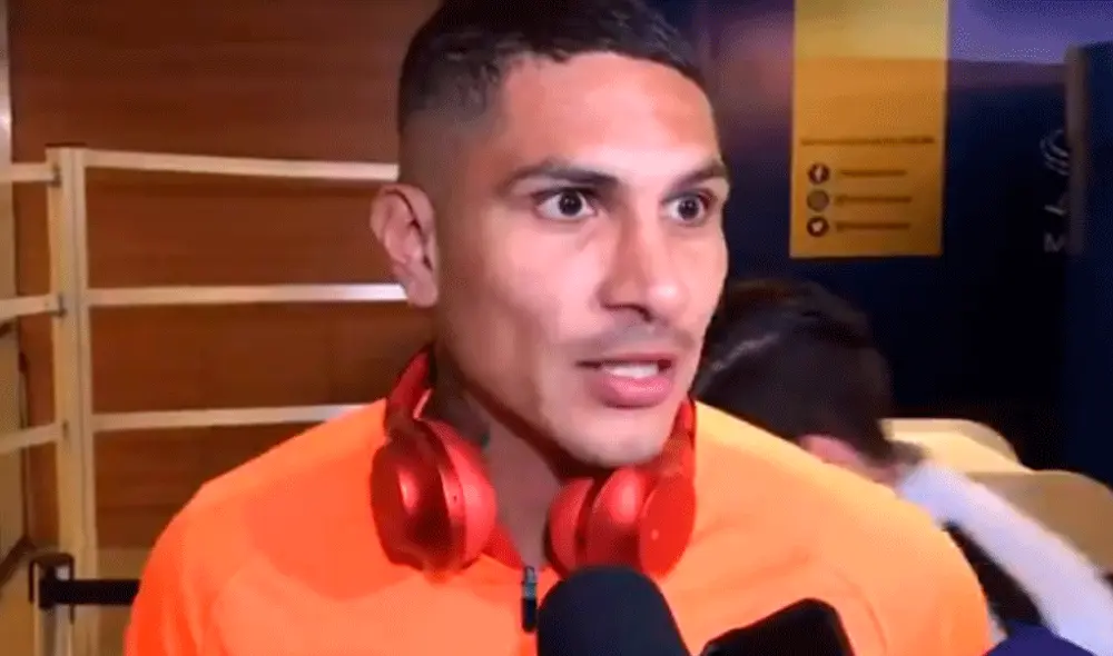 Paolo Guerrero fue consultado sobre su convocatoria a la selección peruana.