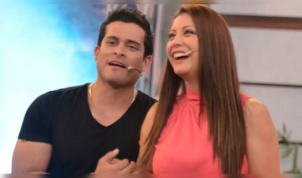 Karla Tarazona sale en defensa de Christian Domínguez