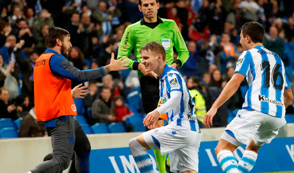 Real Sociedad de clasificó a los cuartos de final de la Copa del Rey. | Foto: EFE