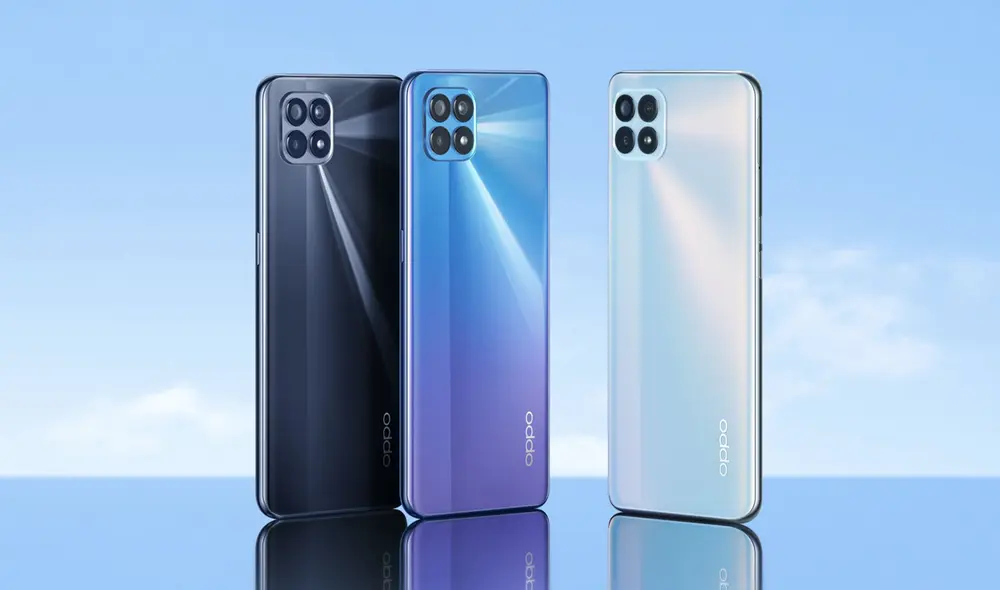 Disponible en color negro, blanco y azul. | Foto: Oppo