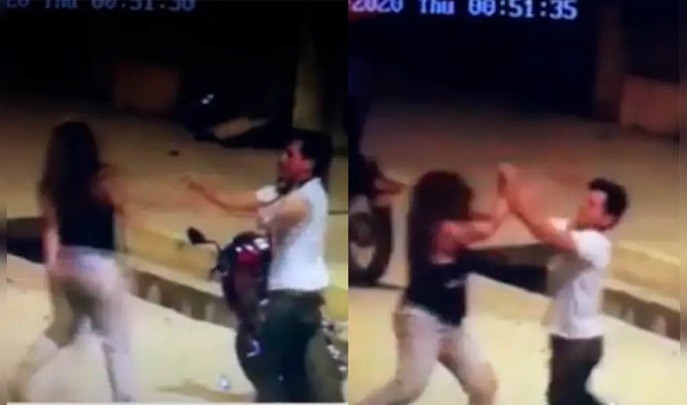 El sujeto terminó por huir. El sujeto terminó por huir.