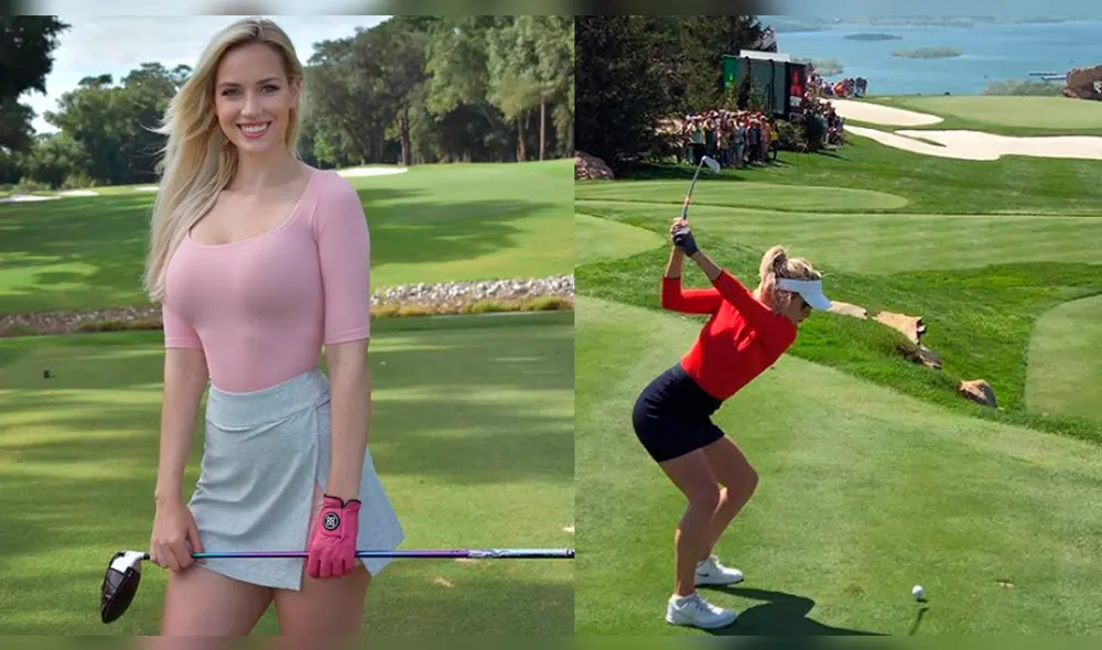 Golfista Paige Spiranac reveló que juega sin ropa interior. Golfista Paige Spiranac reveló que juega sin ropa interior.