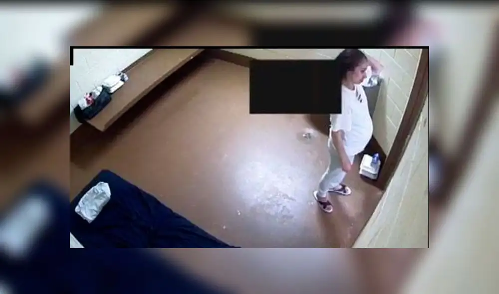 Durante la mañana la mujer se quejó al menos 8 veces de que tenía contracciones. Foto: CCTV Durante la mañana la mujer se quejó al menos 8 veces de que tenía contracciones. Foto: CCTV