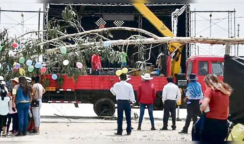 Organizaron cortamontes. Organizaron cortamontes.