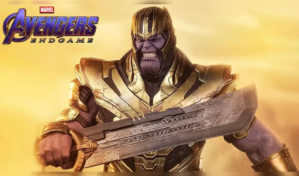 Avengers: Endgame: Revelan de qué está compuesta la espada de Thanos