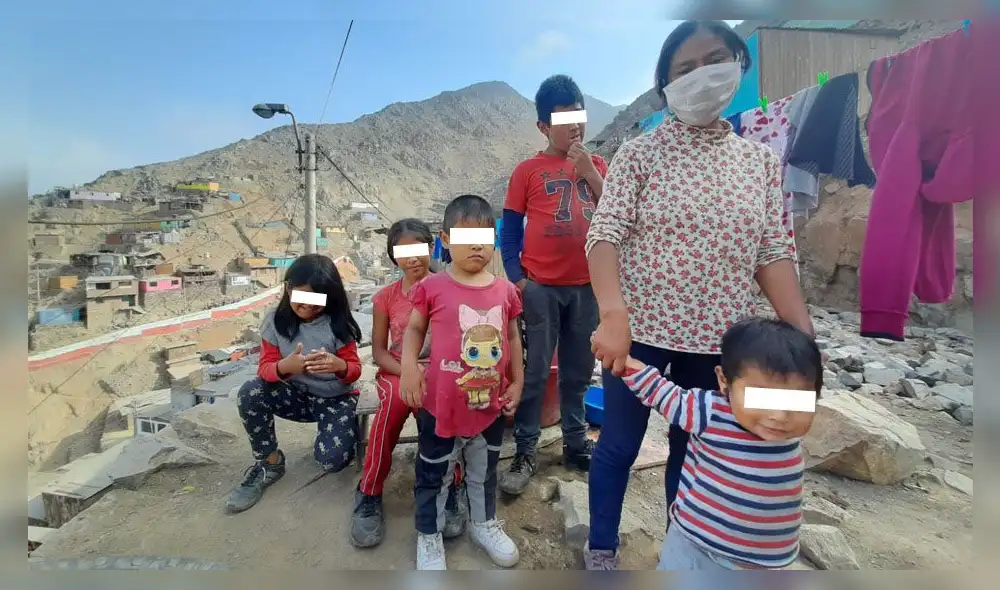 Vecinos de Huascar viven en extrema pobreza y no accedieron a bonos ni canastas| Créditos: Sandy Carrión