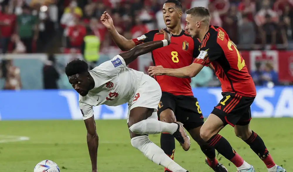 Alphonso Davies es titular con la selección de Canadá. Foto: AFP Alphonso Davies es titular con la selección de Canadá. Foto: AFP