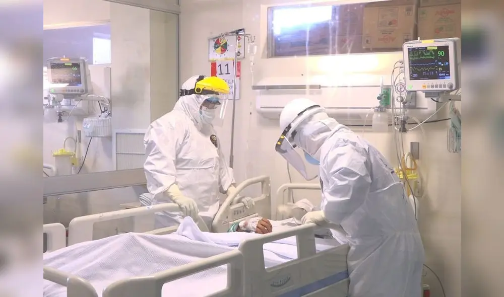 Aunque no existe saturación de los servicios de salud, existen personas recibiendo tratamiento contra la COVID-19 en los hospitales. Foto: Minsa Aunque no existe saturación de los servicios de salud, existen personas recibiendo tratamiento contra la COVID-19 en los hospitales. Foto: Minsa