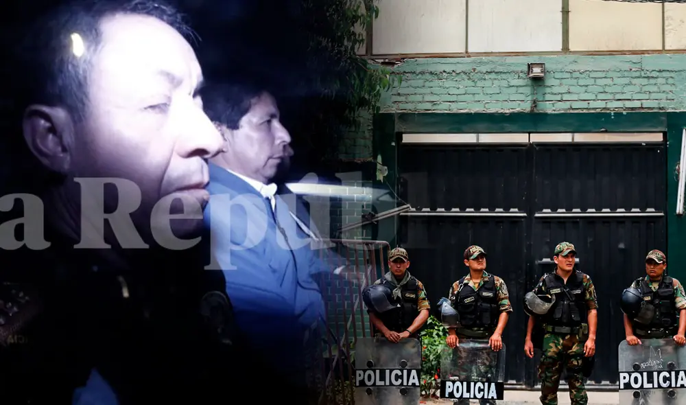 Pedro Castillo fue trasladado a la Diroes el pasado 7 de diciembre. Foto: John Reyes/La República