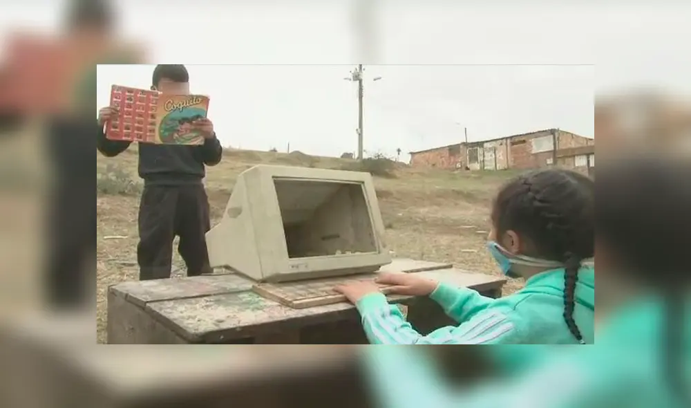 Anny y Justin son primos y viven en uno de los sectores más pobres de Tunja en Bocayá.