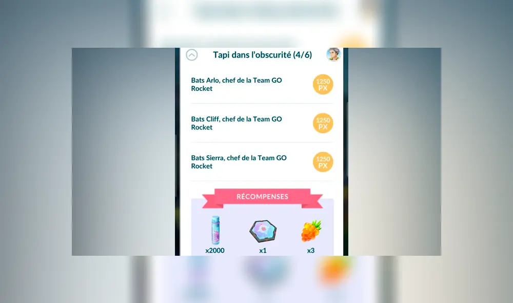 Fase 4 de la investigación del Team GO Rocket