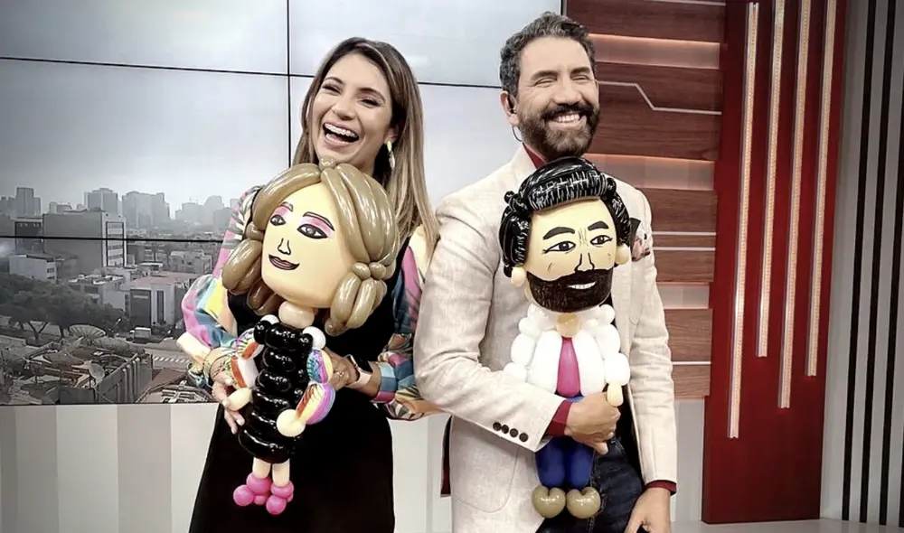 Fernando Díaz y Alicia Retto se separaron y ninguno continuará en ATV. Foto: captura de ATV