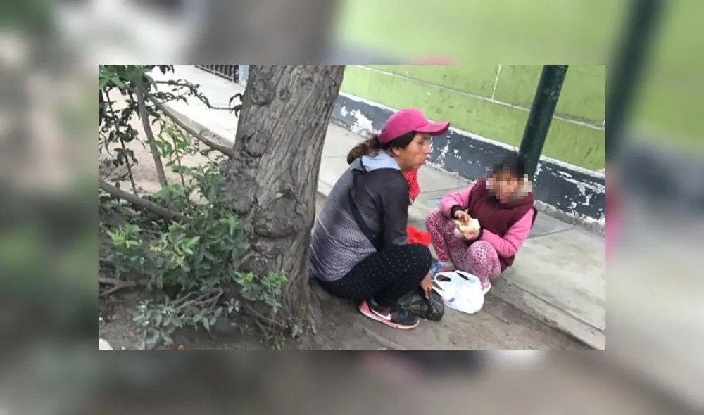 Niñas estaban expuestas a peligros, mientras mujer solo esperaba que le llevan las ganancias.