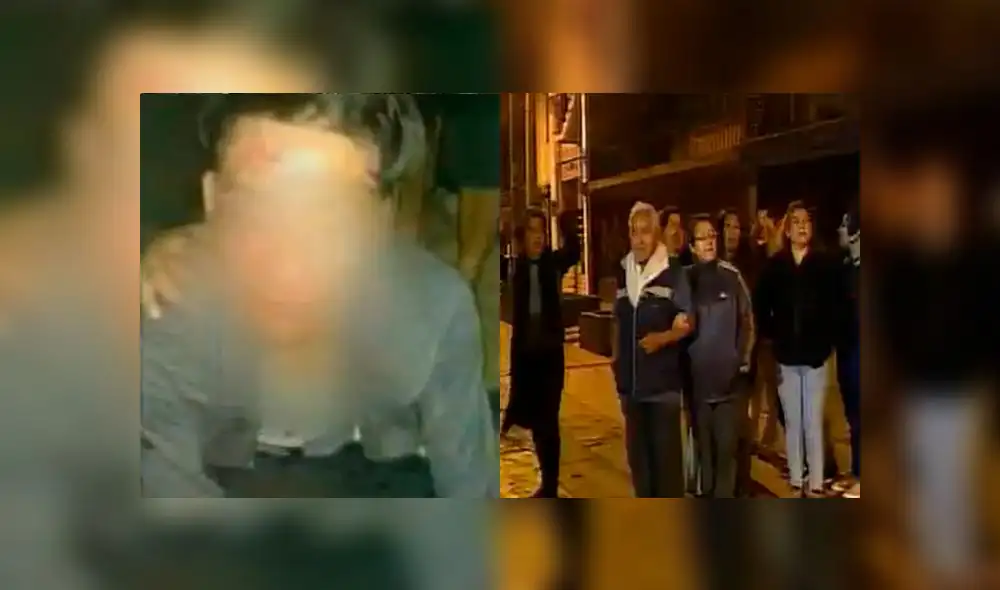 Vecinos atrapan y golpean a delincuente que intentó asaltar a estudiante