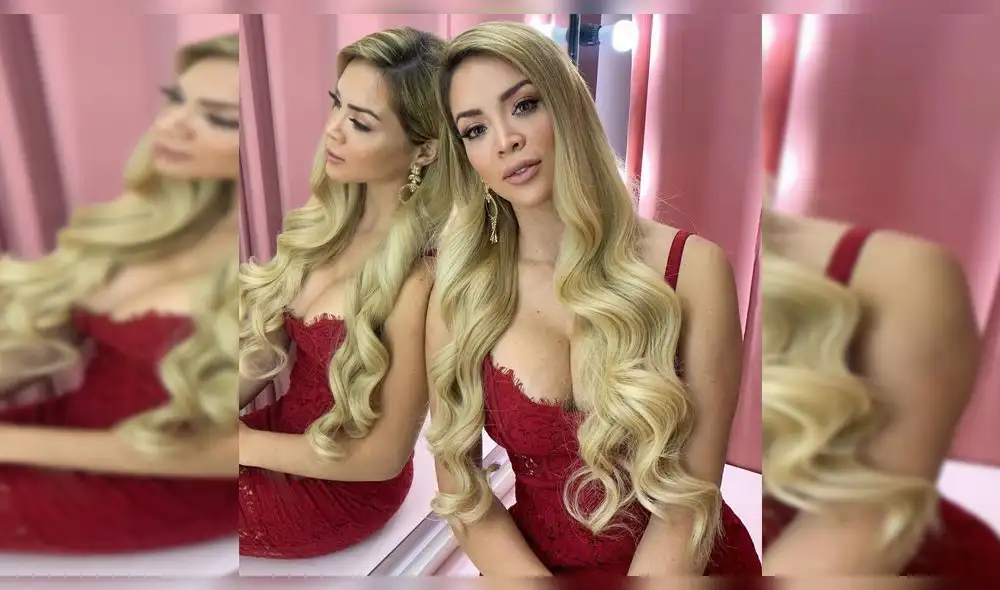 Sheyla Rojas promociona shampoo que era usado para caballos