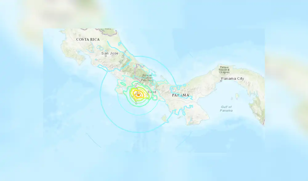Costa Rica y Panamá: Sismo de magnitud 6.3 remece la frontera de ambos países. (Imagen: CNN) Costa Rica y Panamá: Sismo de magnitud 6.3 remece la frontera de ambos países. (Imagen: CNN)