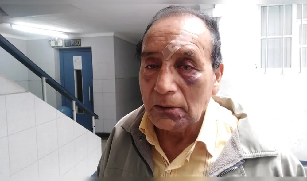 Victima de violencia exige justicia.