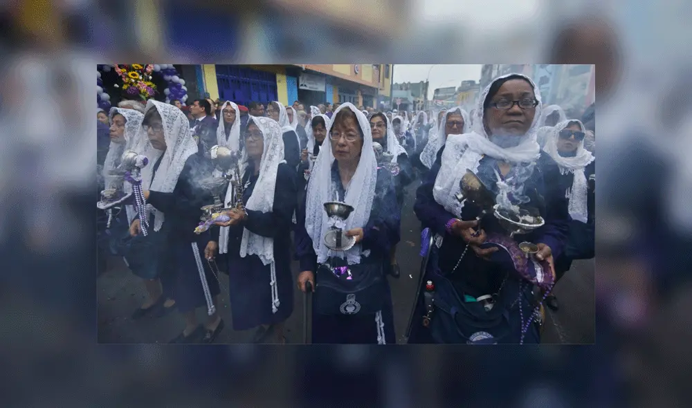 Hábito morado - Señor de los milagros 2019