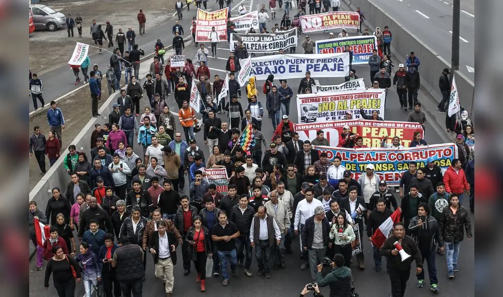 bloqueo y caos. La marcha no tuvo permiso del Ministerio del Interior y por eso no recibió garantías. bloqueo y caos. La marcha no tuvo permiso del Ministerio del Interior y por eso no recibió garantías.